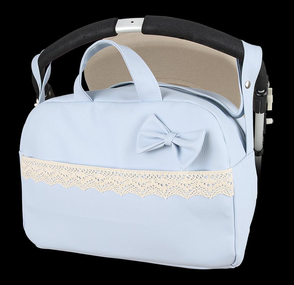 Bolso Maternidad Personalizado Penélope Celeste Nanetes - Nanetes #